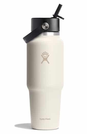 Hydro Flask 32-Ounce Wide Mouth Travel Bottle with Flex Straw Cap