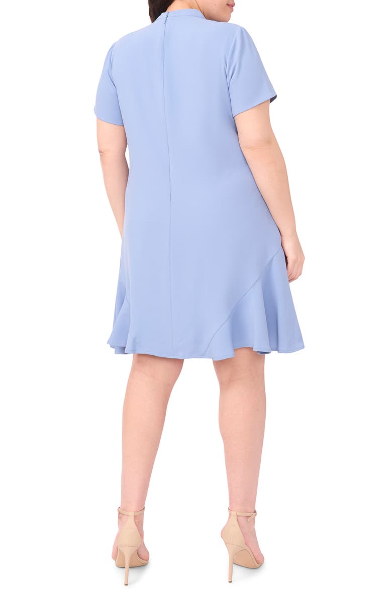 CeCe Bow A-Line Dress, Alternate, color, Moonlit