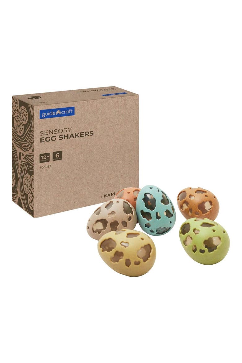 Sensory Egg Shakers - Set of 6, Main, color, Multicolored