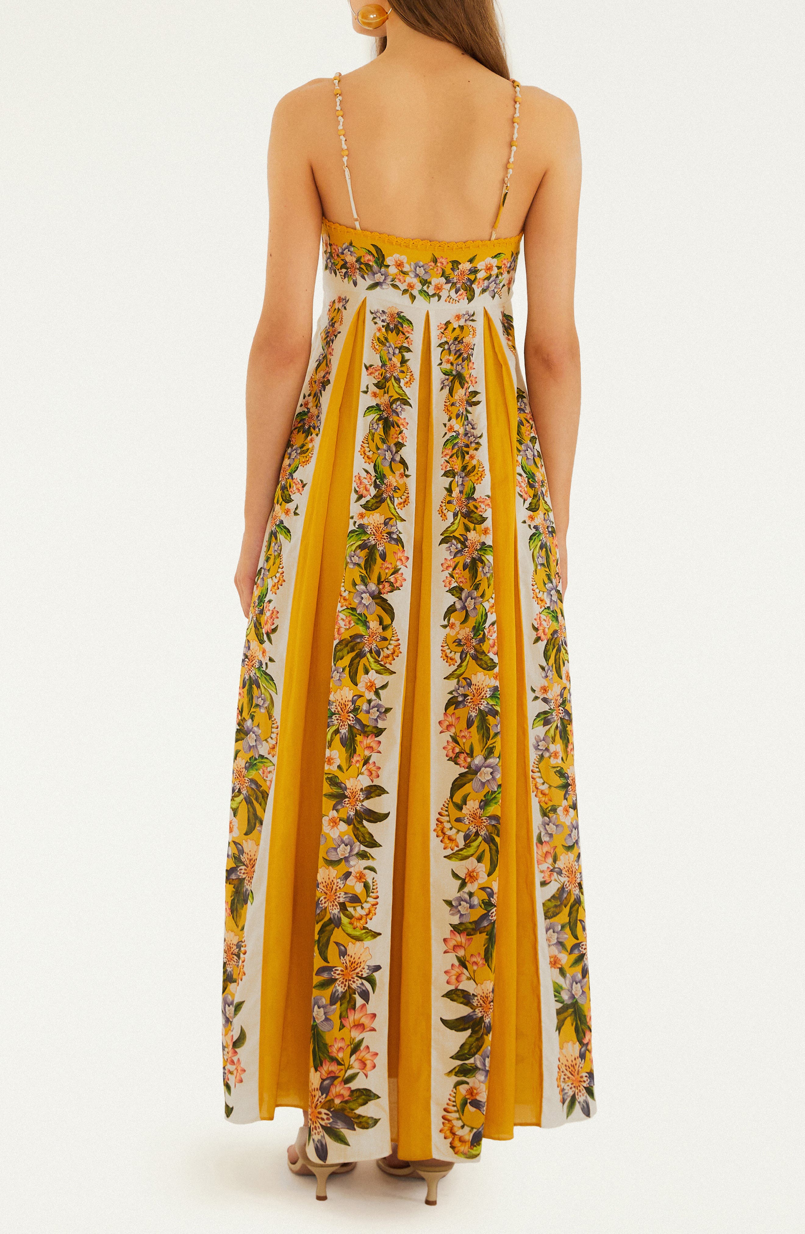 Sand Hilo Stripes Maxi Sundress - image 2