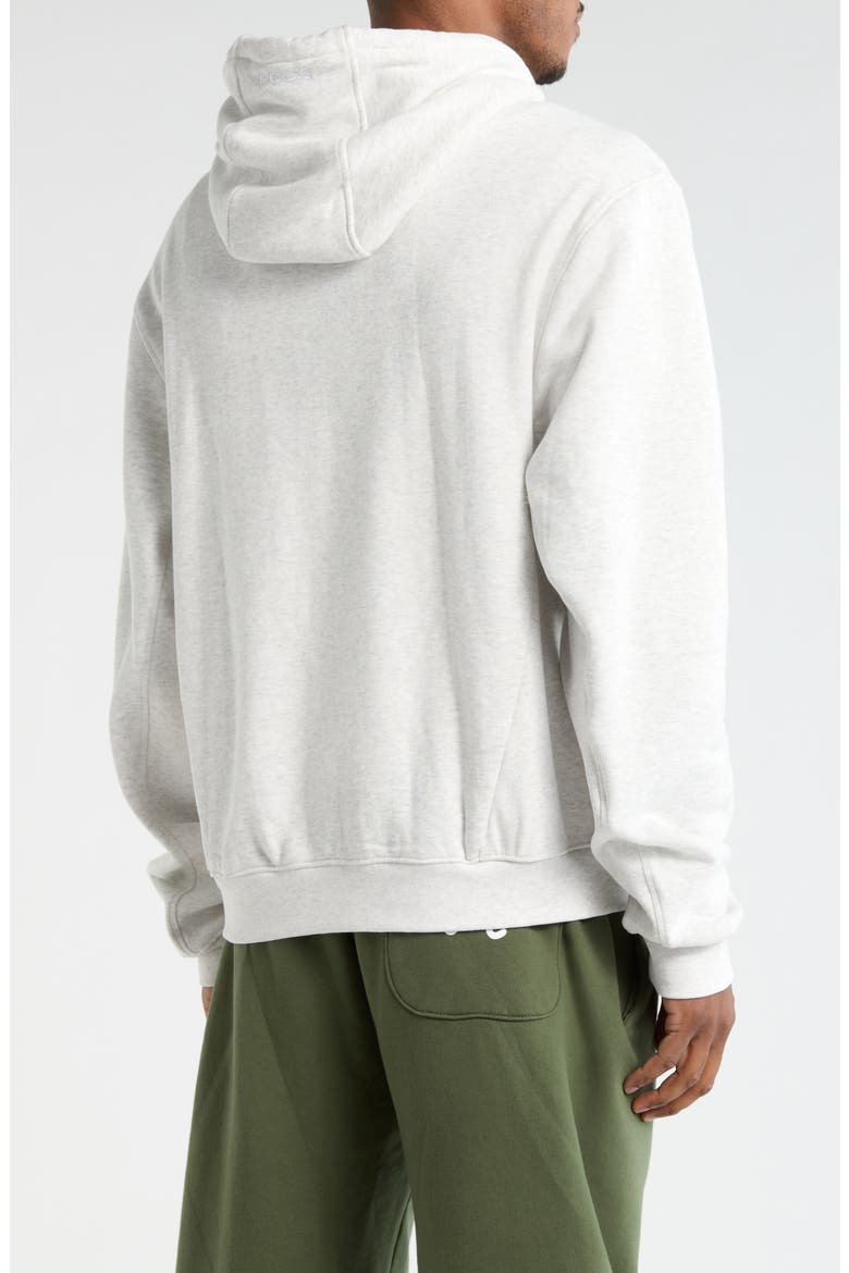 Gender Inclusive Logo Graphic Hoodie, Alternate, color, HEATHER GREY