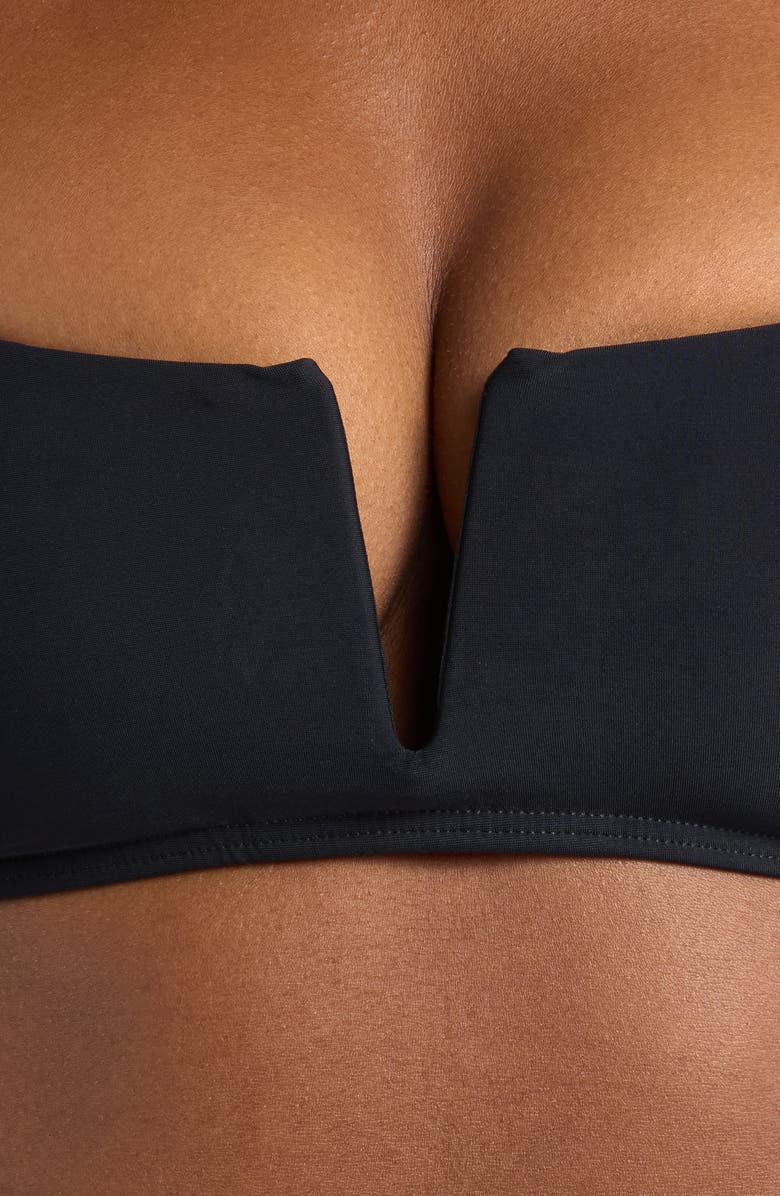 BONDI BORN Clio Notched Bikini Top, Alternate, color, 