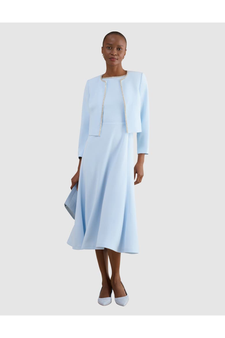 Beatrix Embellished Jacket, Alternate, color, Pale Blue