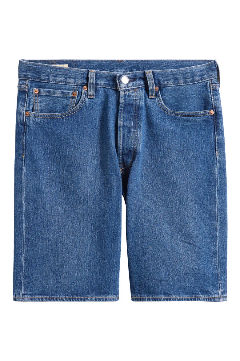 501® Original Denim Shorts, Alternate, color, EARLY NIGHTS SHORTS