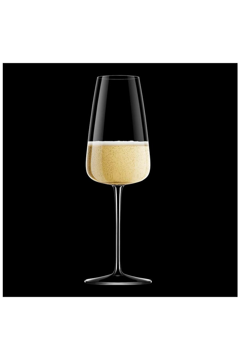 Talismano Set of 4 Prosecco Glasses, Alternate, color, CLEAR