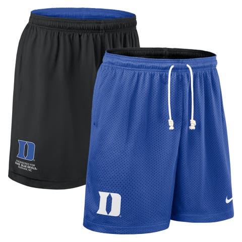 Men's Nike Royal/Black Duke Blue Devils 2025 Sideline Reversible Performance Shorts