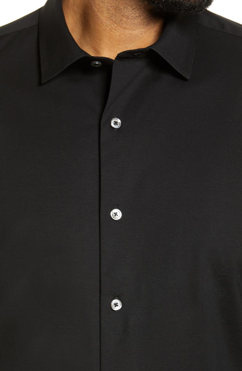 Bugatchi OoohCotton<sup>®</sup> Solid Button-Up Shirt, Alternate, color,