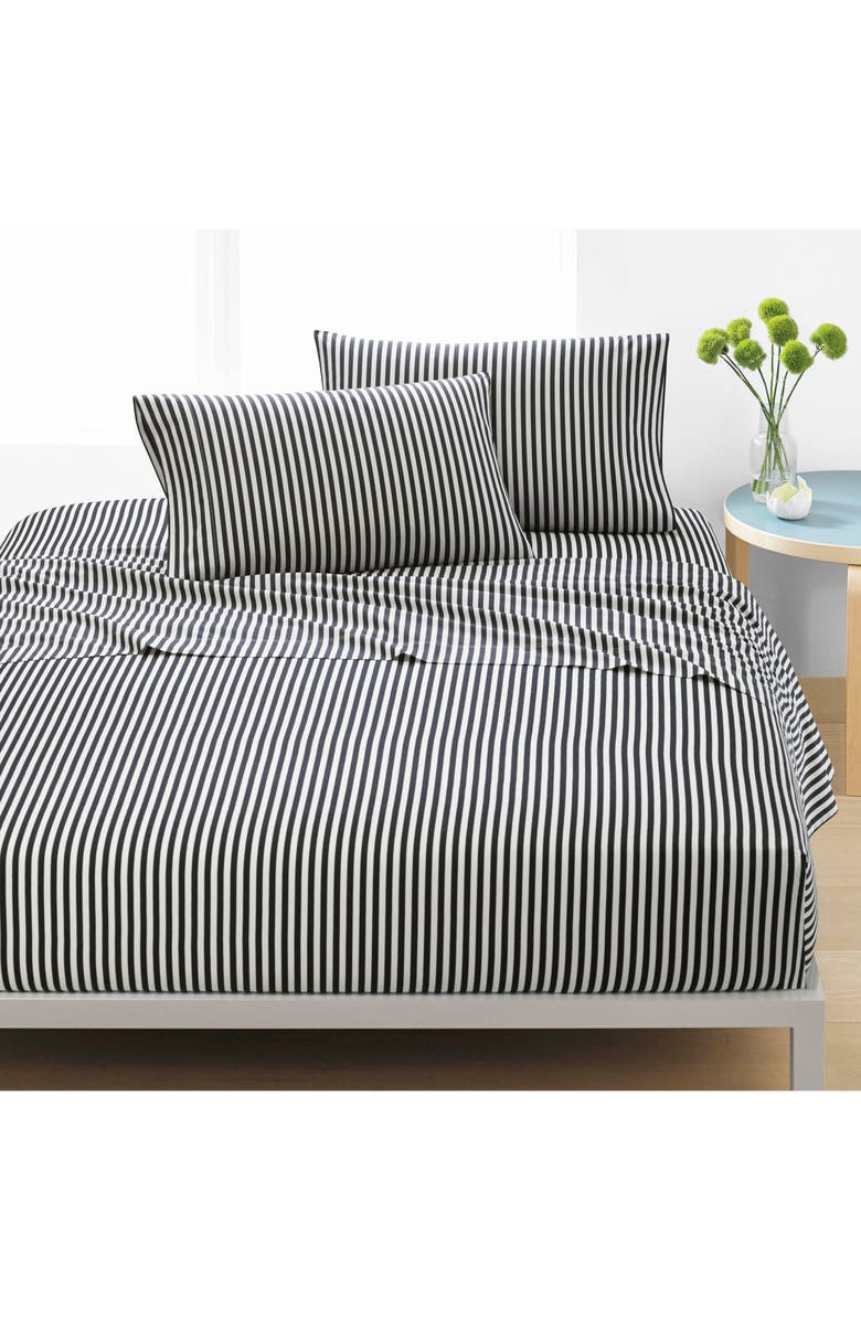 Marimekko Ajo 200 Thread Count Cotton Sheet Set, Alternate, color,