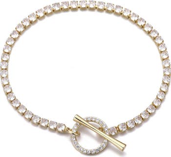 Crystal Toggle Necklace