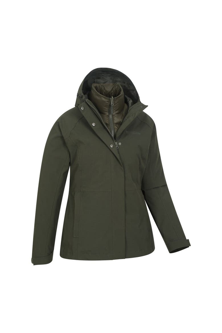 Alaskan 3 in 1 Padded Jacket, Alternate, color, Khaki Green
