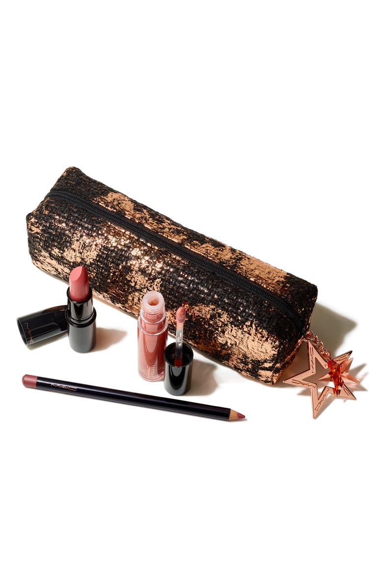 MAC Cosmetics MAC Starlit Lip Bag Set, Main, color, 