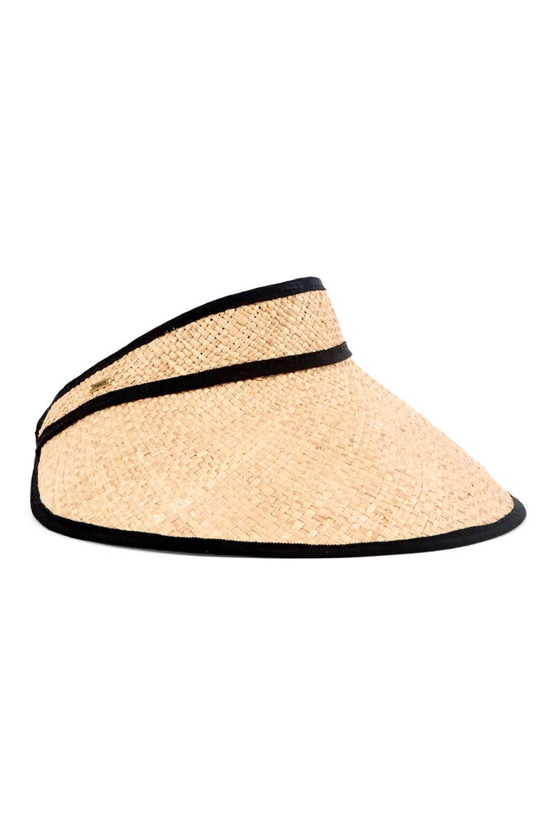 Cassidy UPF 25+ Packable Wide Brim Visor, Main, color, NATURAL