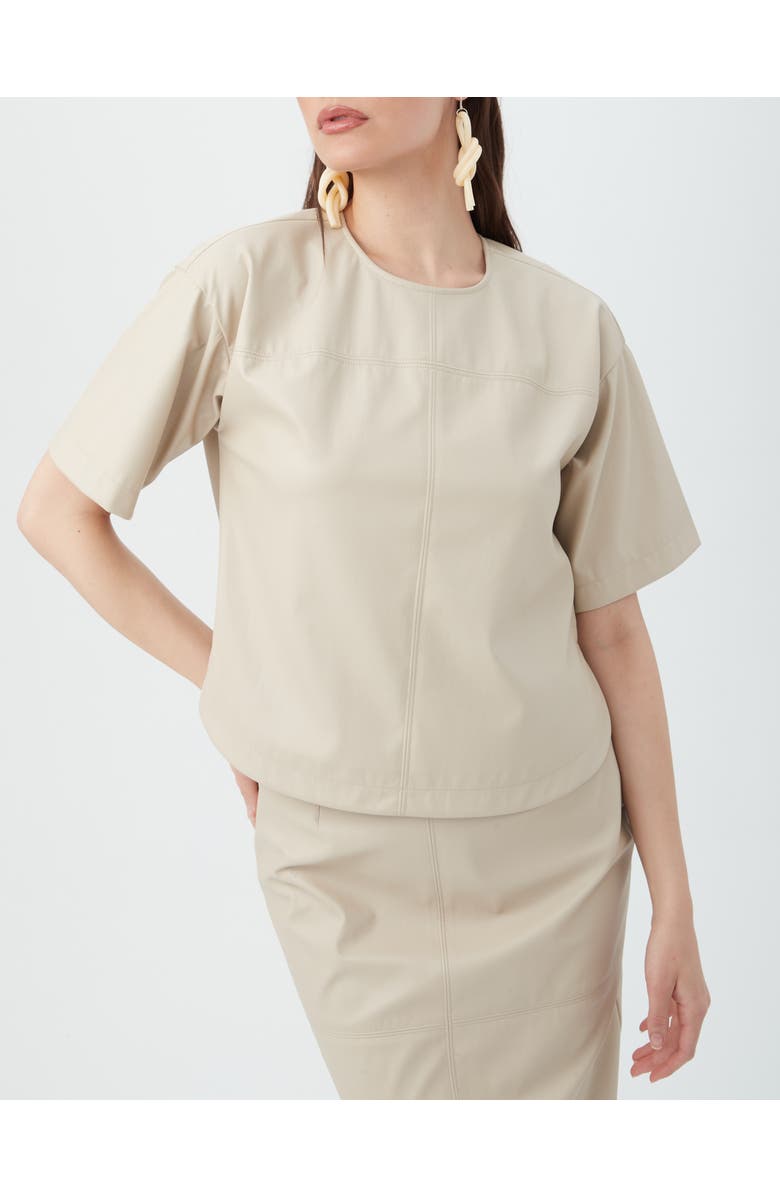 Trina Turk Moira Top, Alternate, color, Chai