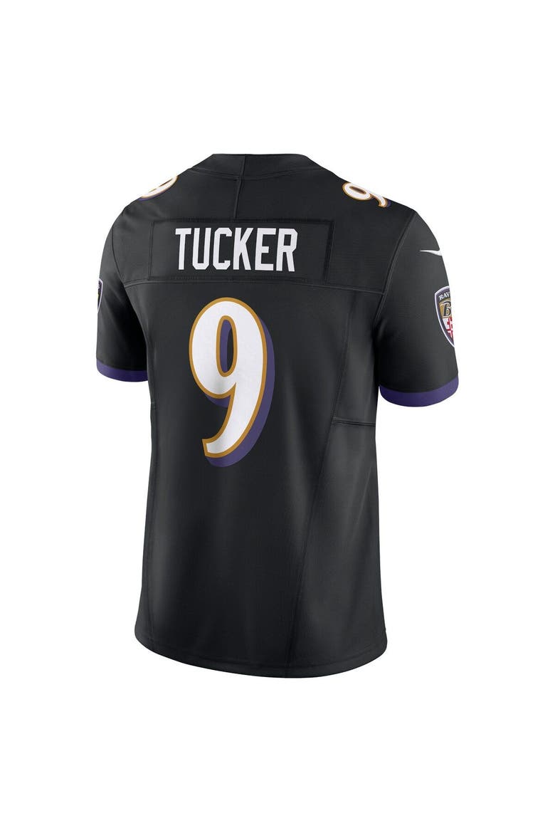 Nike Men's Nike Justin Tucker Black Baltimore Ravens Vapor