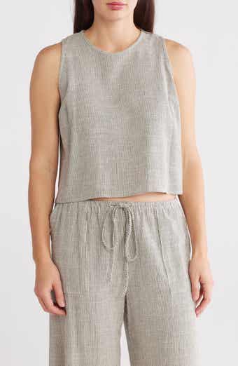 Stripe Sleeveless Top