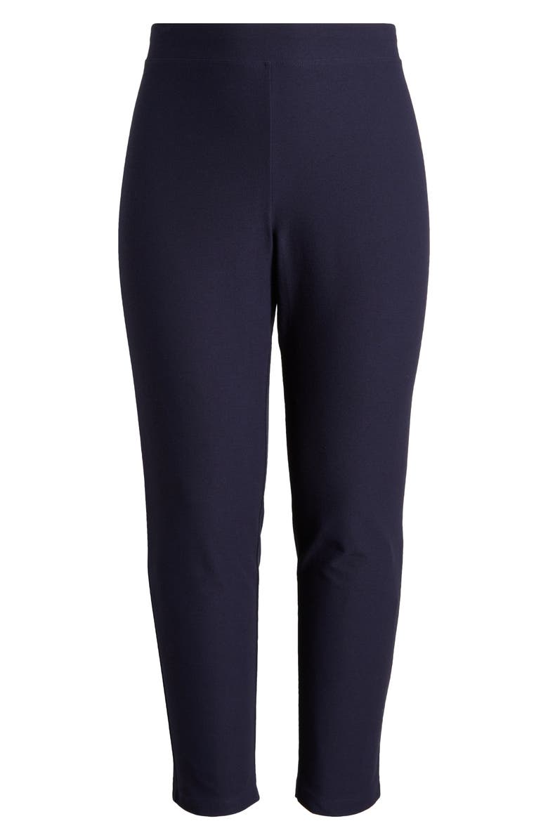 Eileen Fisher Slim Ankle Pants, Alternate, color, Ink