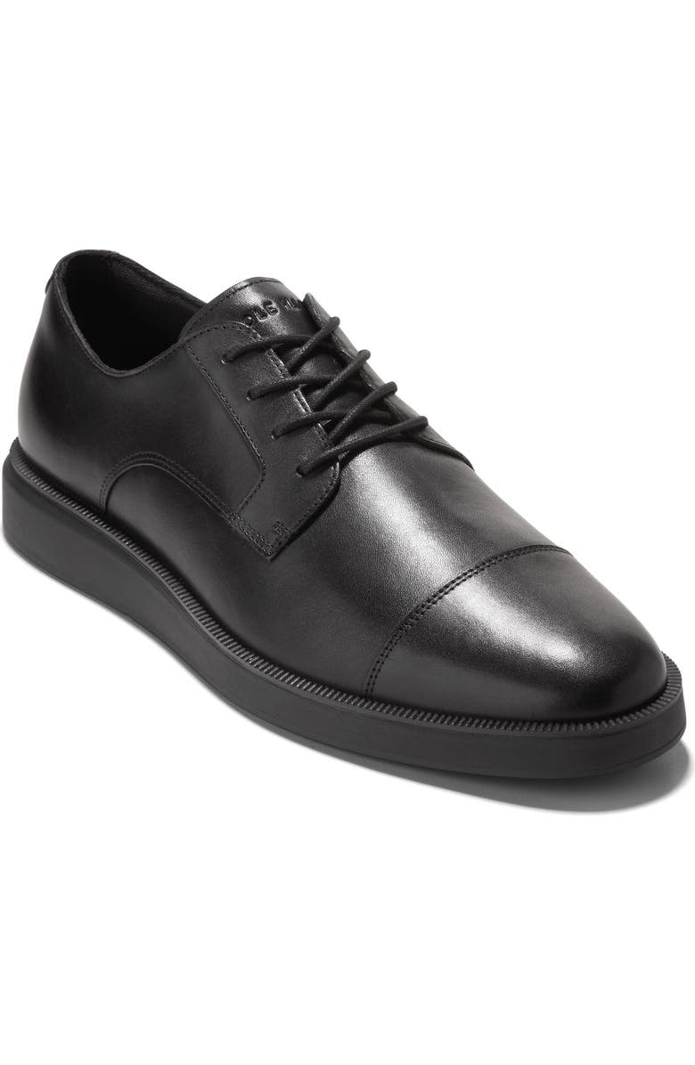 Cole Haan Davidson Grand Cap Toe Oxford Sneaker, Main, color, Black / Black
