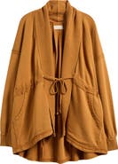 Free People Boothbay Longline Cotton Jacket