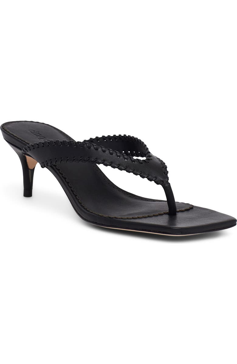 Cinq à Sept Frankie Thong Slide Sandal, Main, color, Black