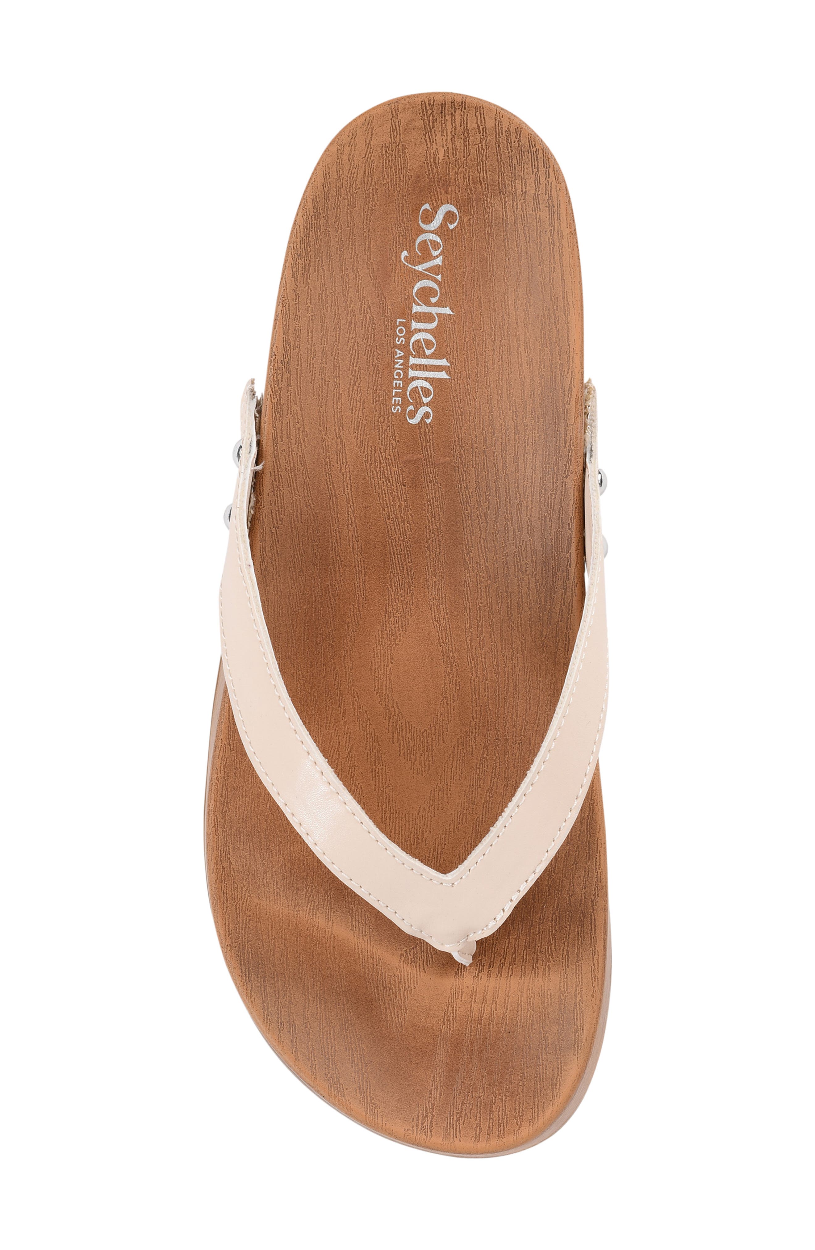 Dreaming Out Loud Platform Flip Flop, Alternate, color, NATURAL