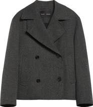 Proenza Schouler Nola Double Breasted Textured Suiting Jacket