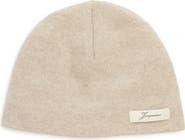 Jacquemus Le Bonnet Chevron Virgin Wool & Cashmere Beanie