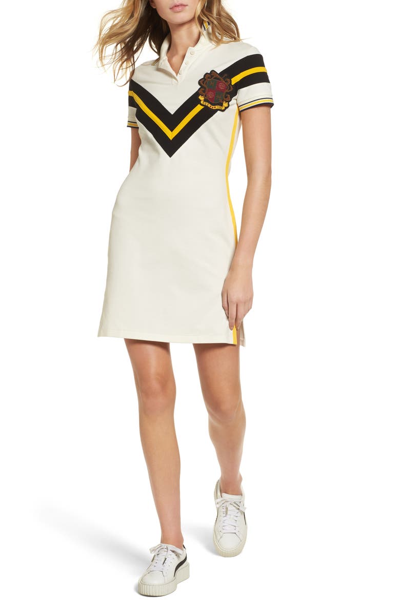 PUMA FENTY PUMA by Rihanna Jersey Polo Dress, Main, color,