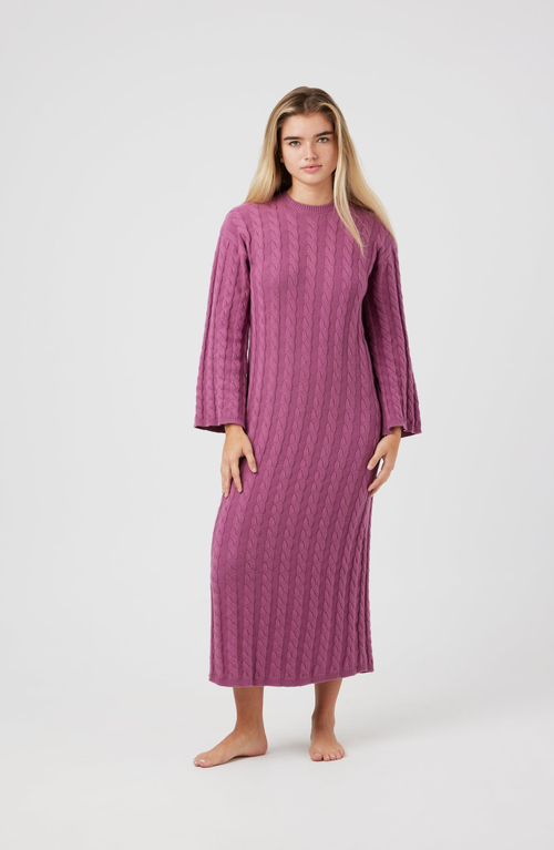 Shop By Tess Collection Lannie Dress In Mauve