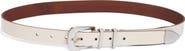 AllSaints Calfskin Leather Belt
