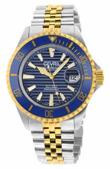 Chamber Two-Toned Bracelet Watch, 43mm