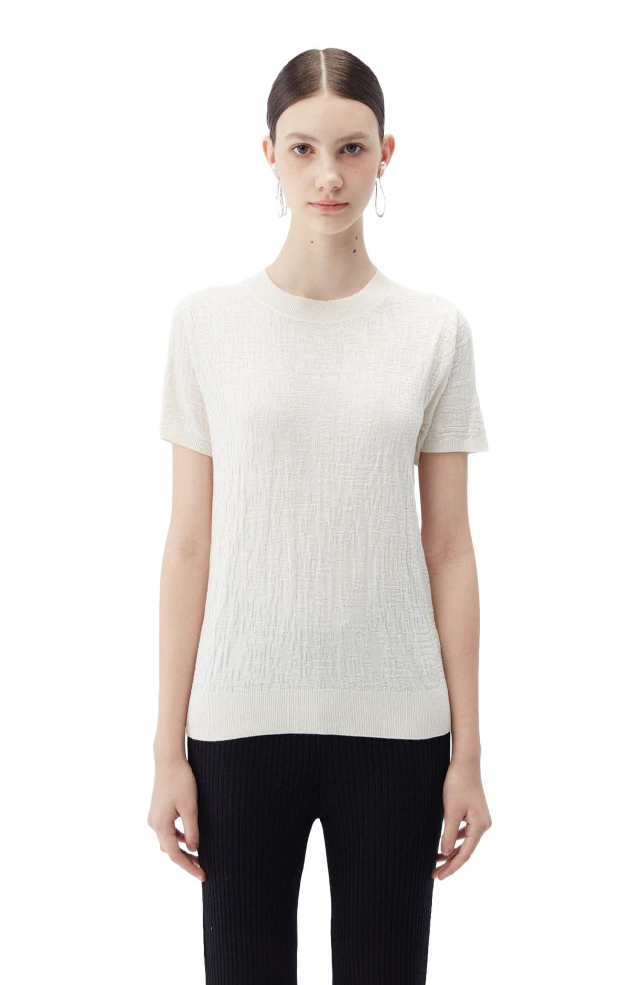 Silk Cashmere T-Shirt - image 3