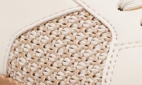 Dolce Vita Dv By Bubbles Platform Sneaker In Raffia