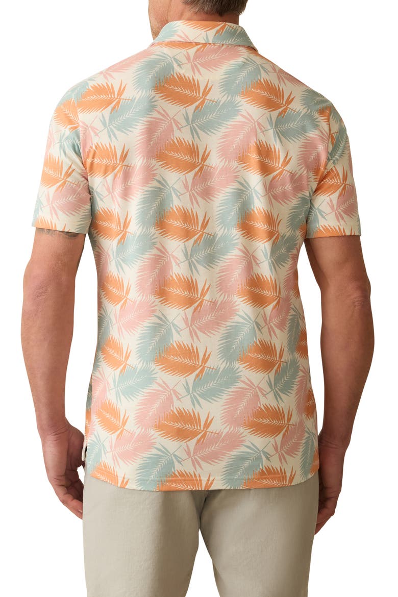 Movement Piqué Polo, Alternate, color, IVORY PARADISE PALM