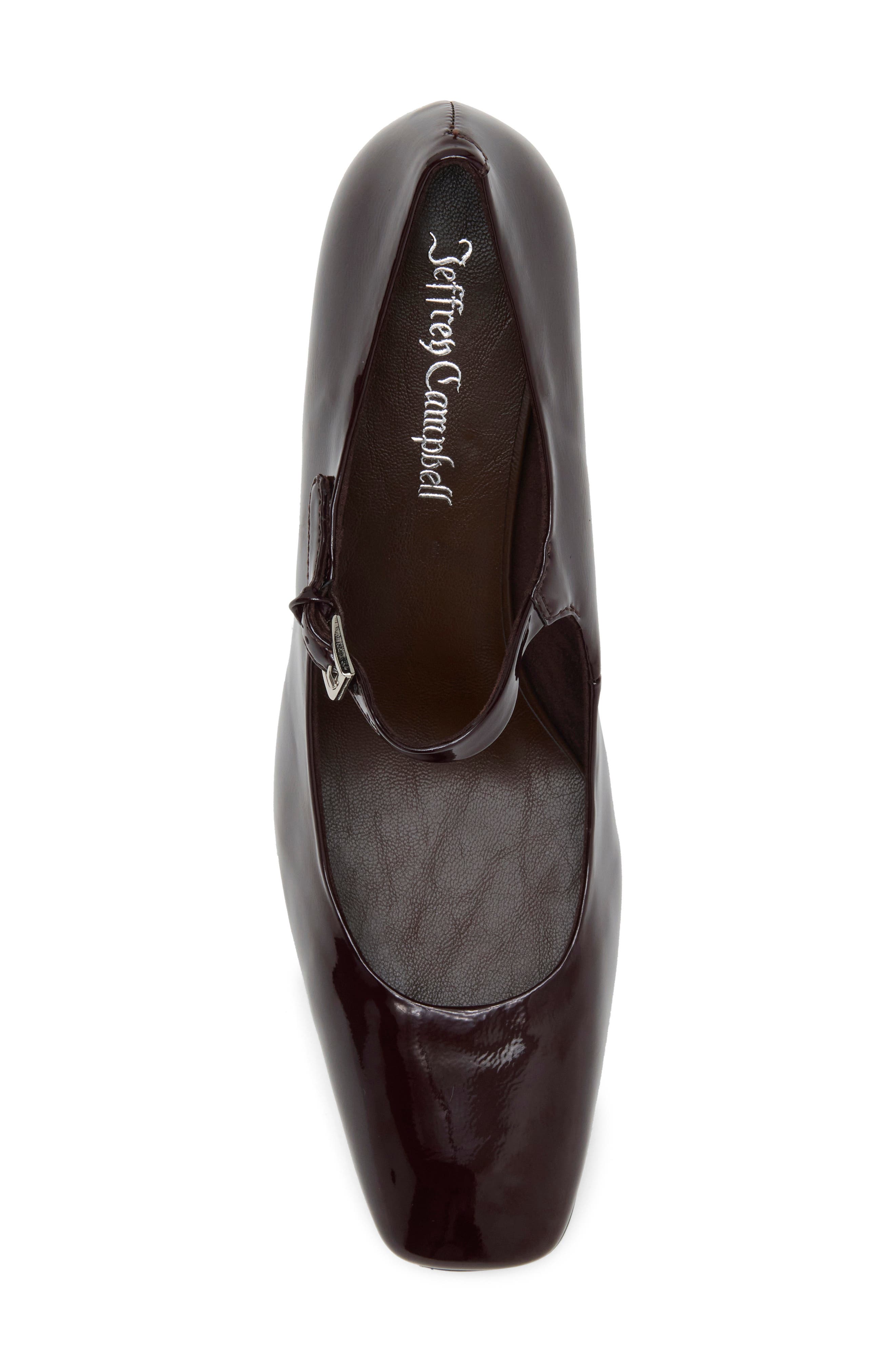Arletta Mary Jane Pump, Alternate, color, BROWN PATENT