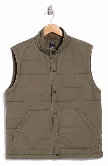 Wade Quilted Twill Vest