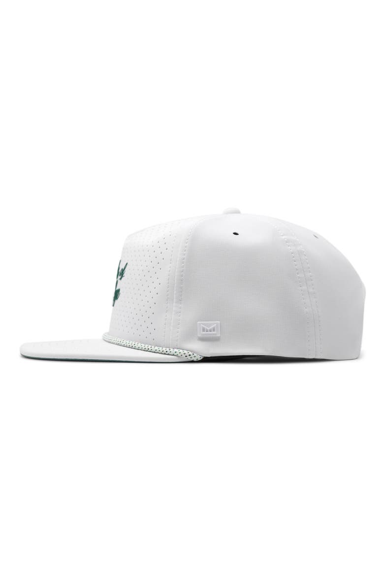 Coronado Links Hydro Performance Snapback Hat, Alternate, color, WHITE/ GREEN