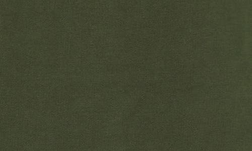 Afrm Cameron Cotton Zip Hoodie In Green