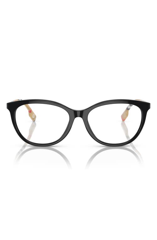 Burberry 52mm Phantos Optical Glasses In Black