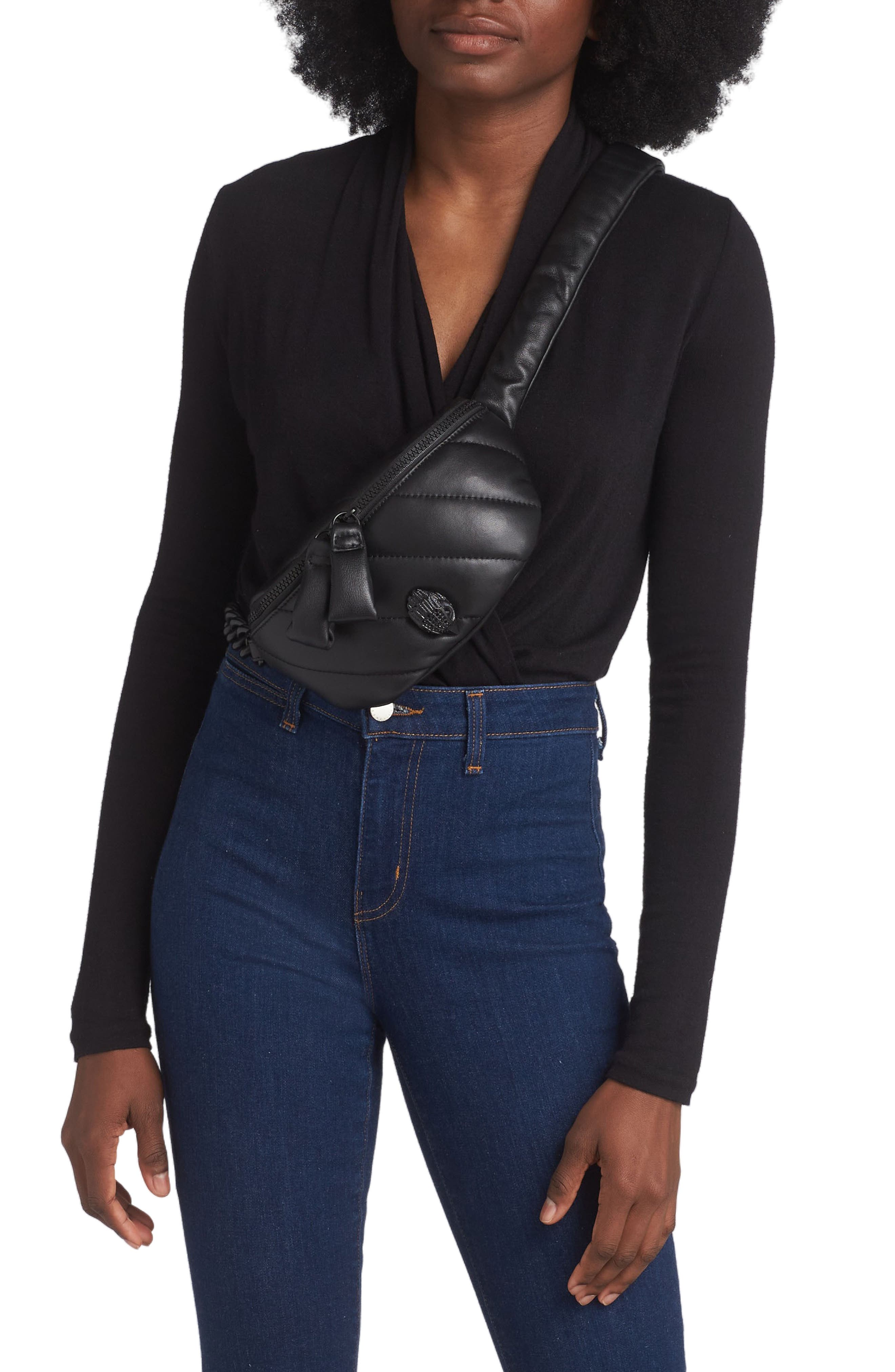 Kurt Geiger London Small Soho Leather Belt Bag, Alternate, color, 