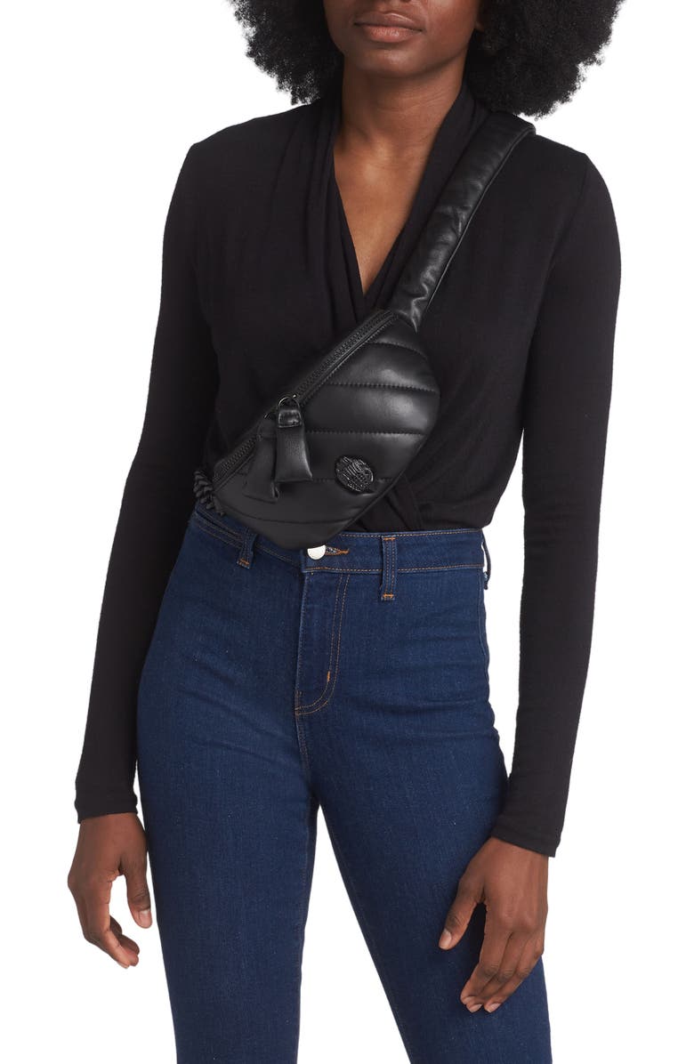 Kurt Geiger London Small Soho Leather Belt Bag, Alternate, color,