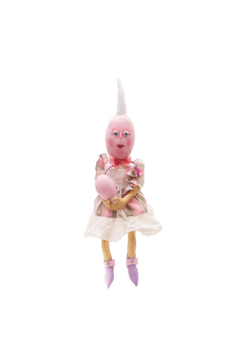 Edith Joe Spencer Gathered Traditions Figurine 26", Main, color, Pink