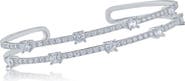 CZ by Kenneth Jay Lane Pavé Cubic Zirconia Cuff Bracelet