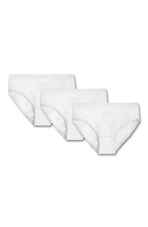 Organic Cotton Girls Hipster Undies 3-pk