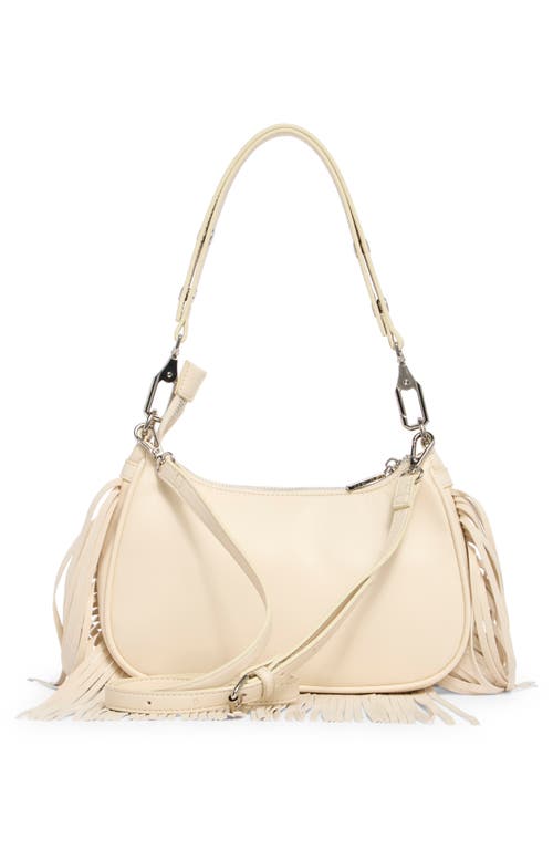 Steve Madden Bcecile Fringe Shoulder Bag In Blonde