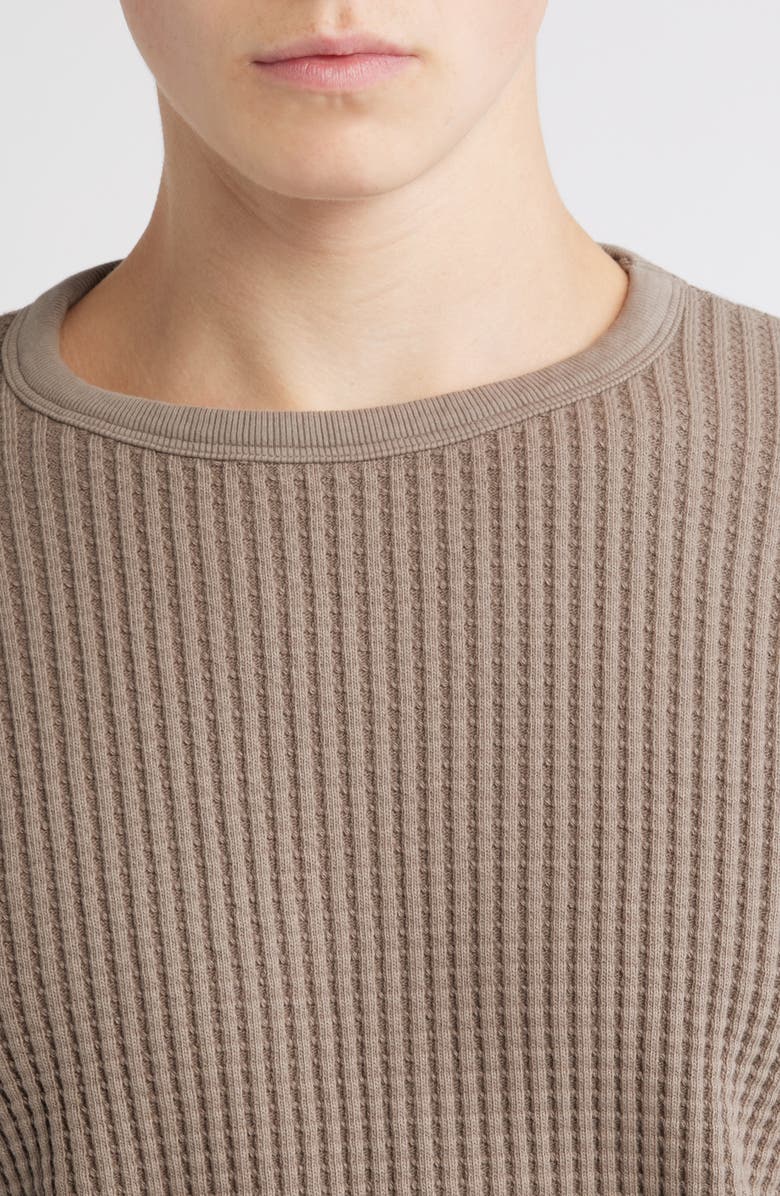 STANDARD ISSUE Thermal Knit Long Sleeve T-Shirt, Alternate, color, Suede