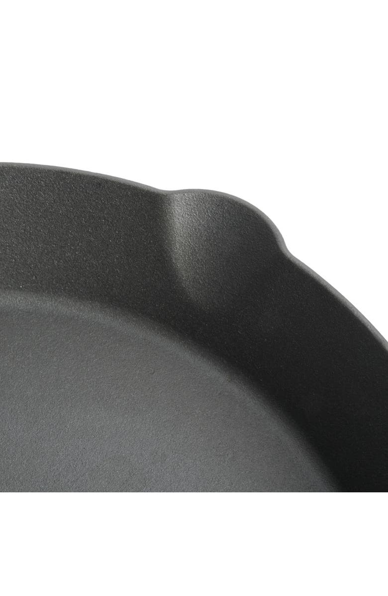 Babish Cast Iron Preseasoned Skillet, 12 Inch, Alternate, color, Black