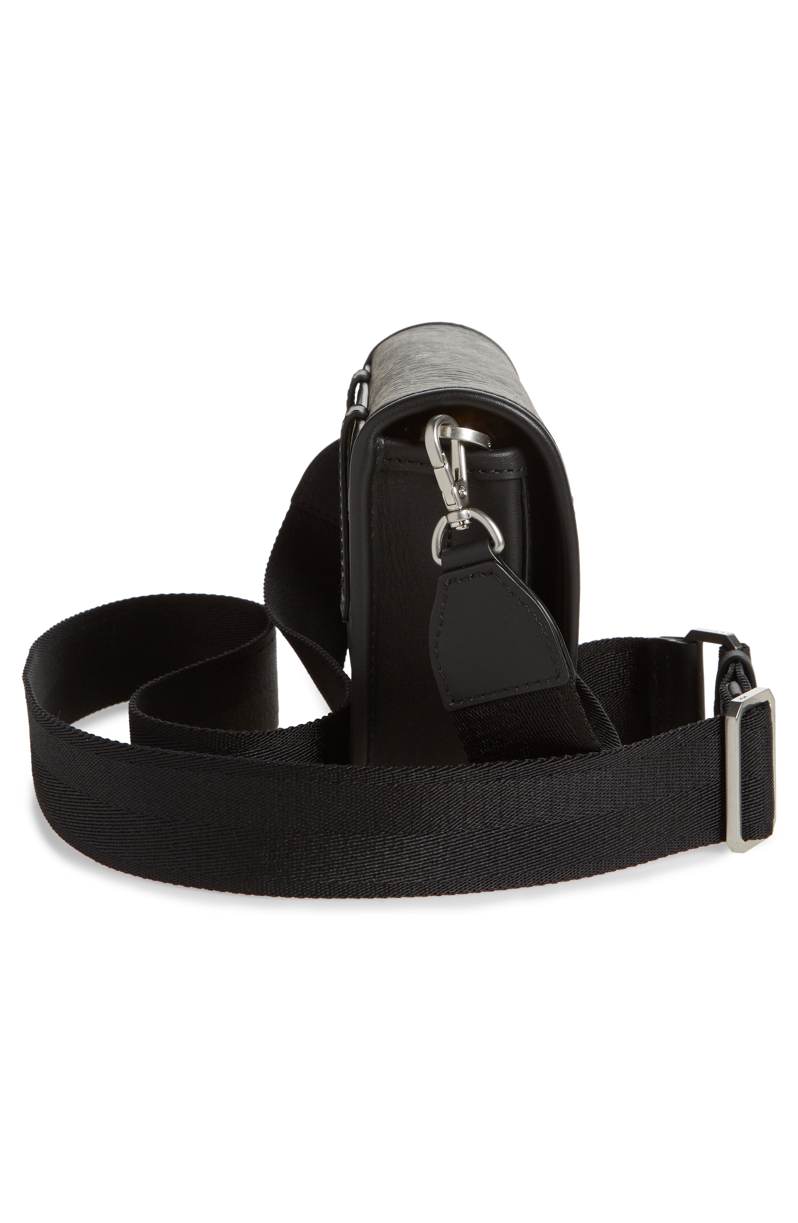 Aren Messenger Bag in Visetos, Alternate, color, BLACK