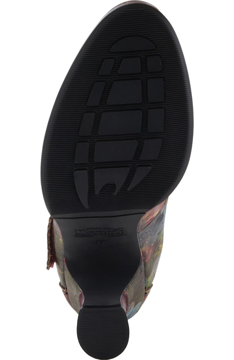 L'Artiste by Spring Step Macias Mary Jane Pump, Alternate, color, Bordeaux Multi