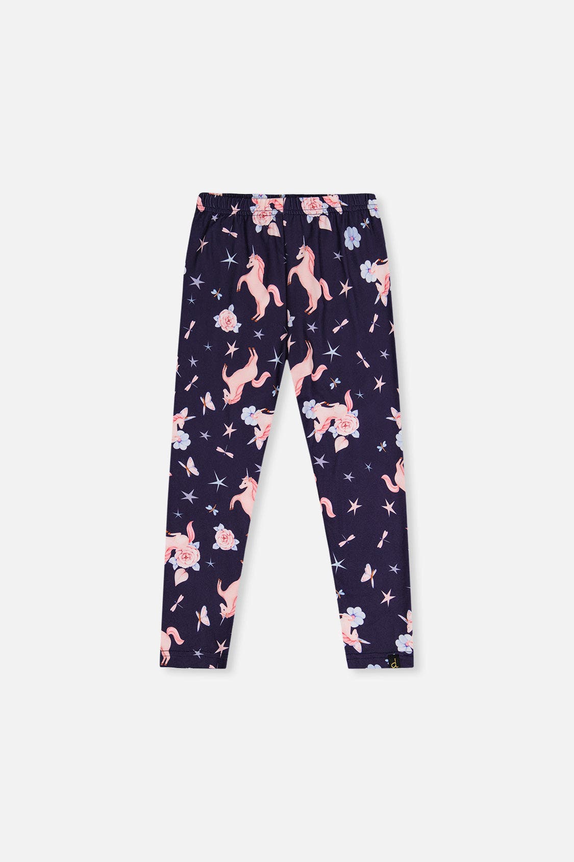 selected Navy Unicorn Print