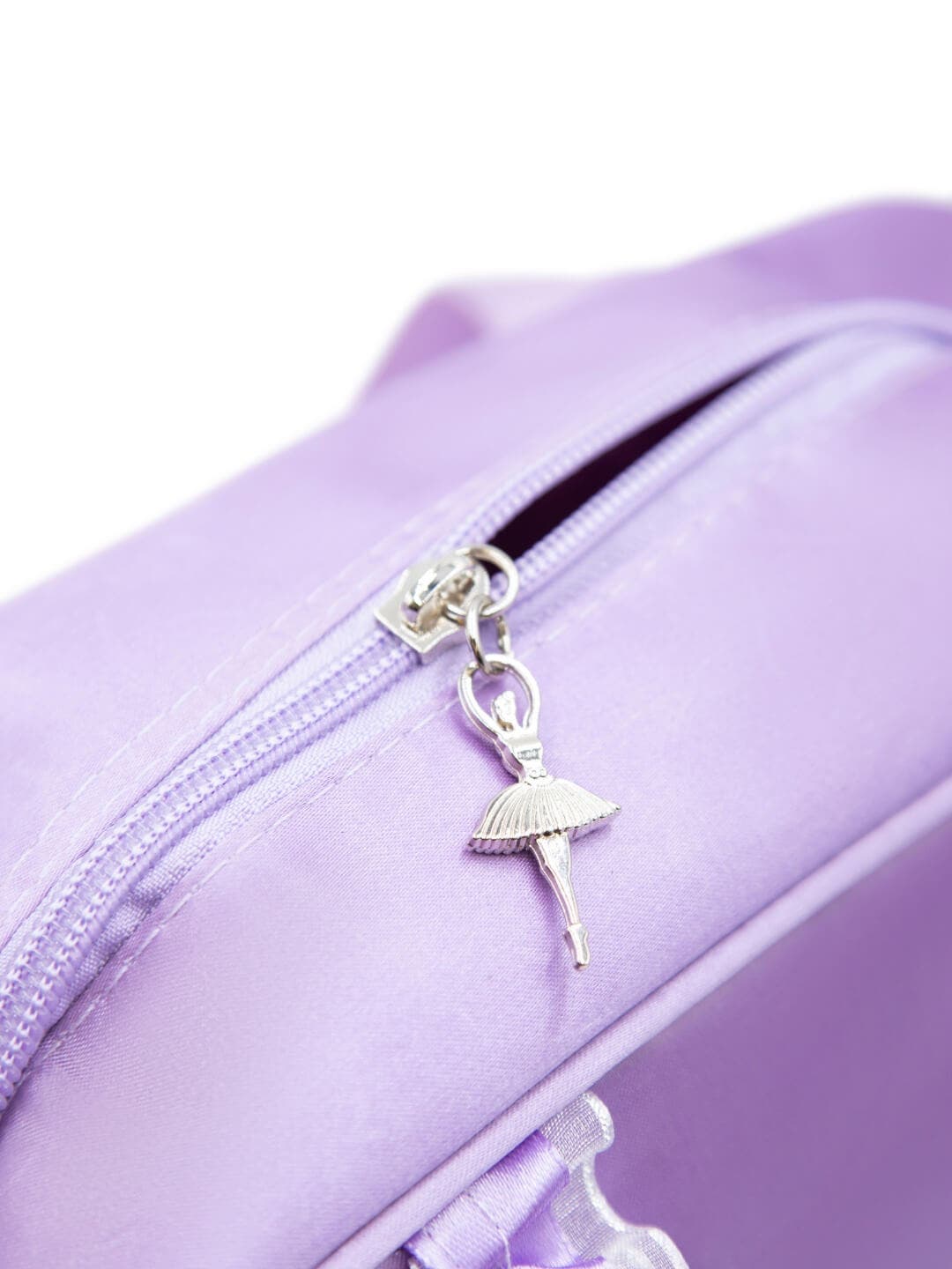 Eloise Ruffle Dance Bag, Alternate, color, lavender